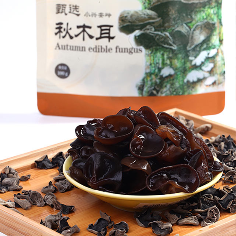 粮佰年 山野珍品礼盒600g 小兴安岭特产 干货菌菇 东北特产 (单位:盒)