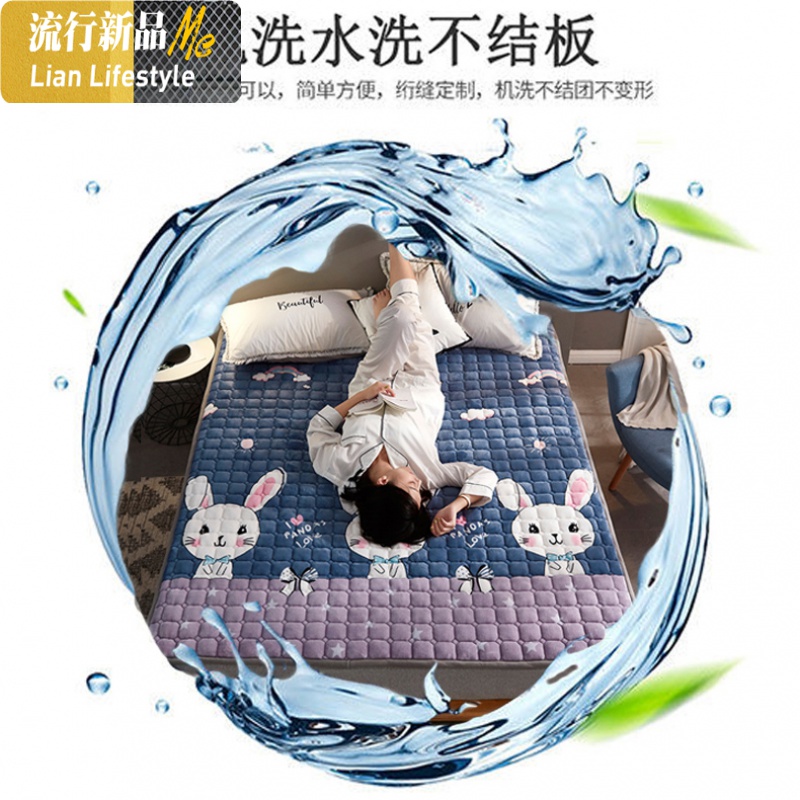 床褥子垫四季款床垫床铺垫5米铺床120m铺底铺被褥毯2一8软垫保暖1 三维工匠高清大图