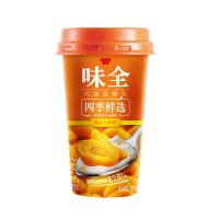 味全 优酪乳-四季鲜选(黄桃果粒)180g(4杯装) 酸奶