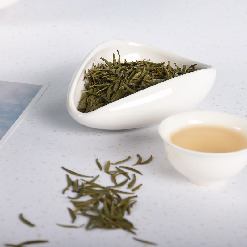 峨眉雪芽 雀舌慧欣108克 绿茶茶叶礼盒 明前春茶高清大图