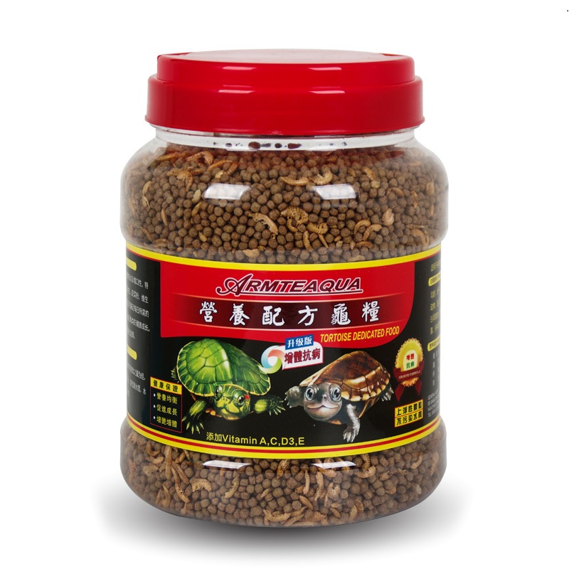 龟粮墨龟龟巴西龟鳄鱼龟小龟小颗粒虾干虾皮幼龟粮通用乌龟饲料高清大图