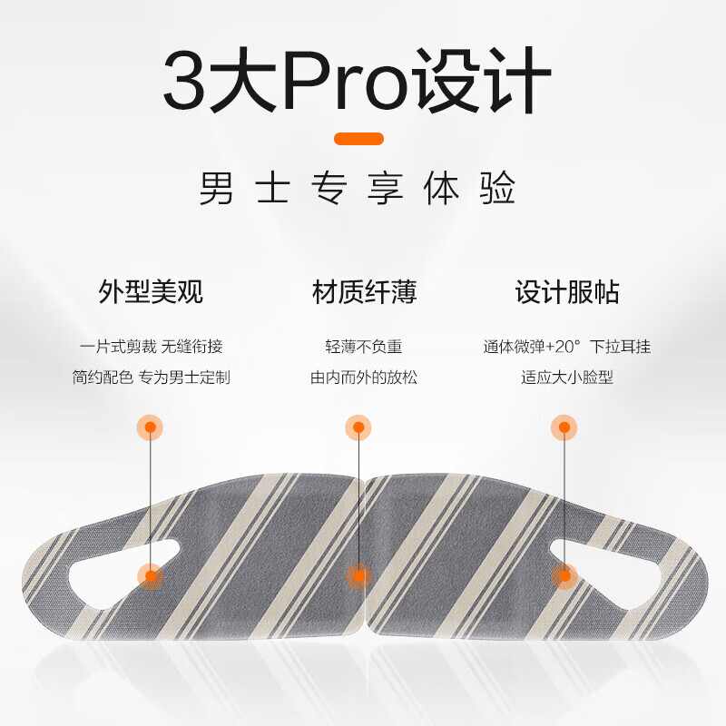 珍视明[男士]造梦大师蒸汽热敷眼罩无香高清大图