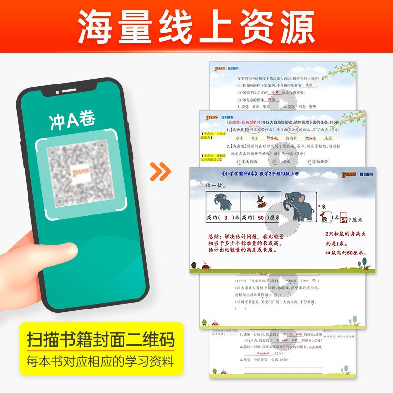 数学[人教版] 四年级上 [正版]2024版小学学霸冲a卷一年级二年级三四五六年级上册下册语文数学英语试卷测试卷全套人教