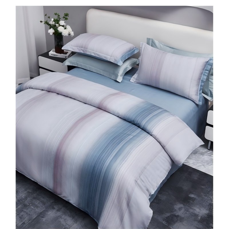 梦洁家纺 臻享超柔磨毛四件套：赫兹旋律1010189119高清大图