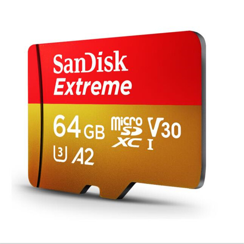 闪迪 64GB TF(MicroSD)存储卡U3 C10 A2 V30 4K