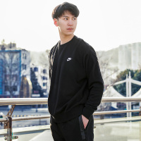 NIKE耐克男装卫衣新款圆领训练服宽松运动服套头衫BV2667-010