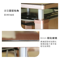 瑞强RQ-F85福满堂正方形电取暖桌 省电家用四面多功能电烤火桌子 家用电取暖餐桌 客厅电暖炉取暖器85CM电取暖方桌