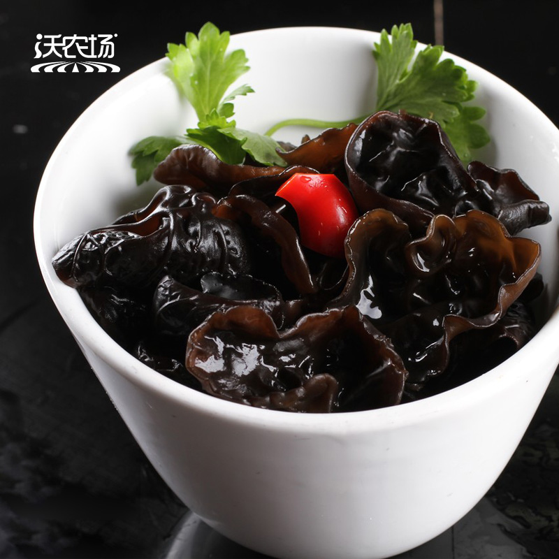 沃农场散装秋木耳500g/袋高清大图