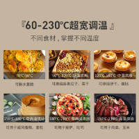 长帝(Changdi)家用多功能电烤箱32升大容量易操作上下管独立控温家用电烤箱大容量TB32D1