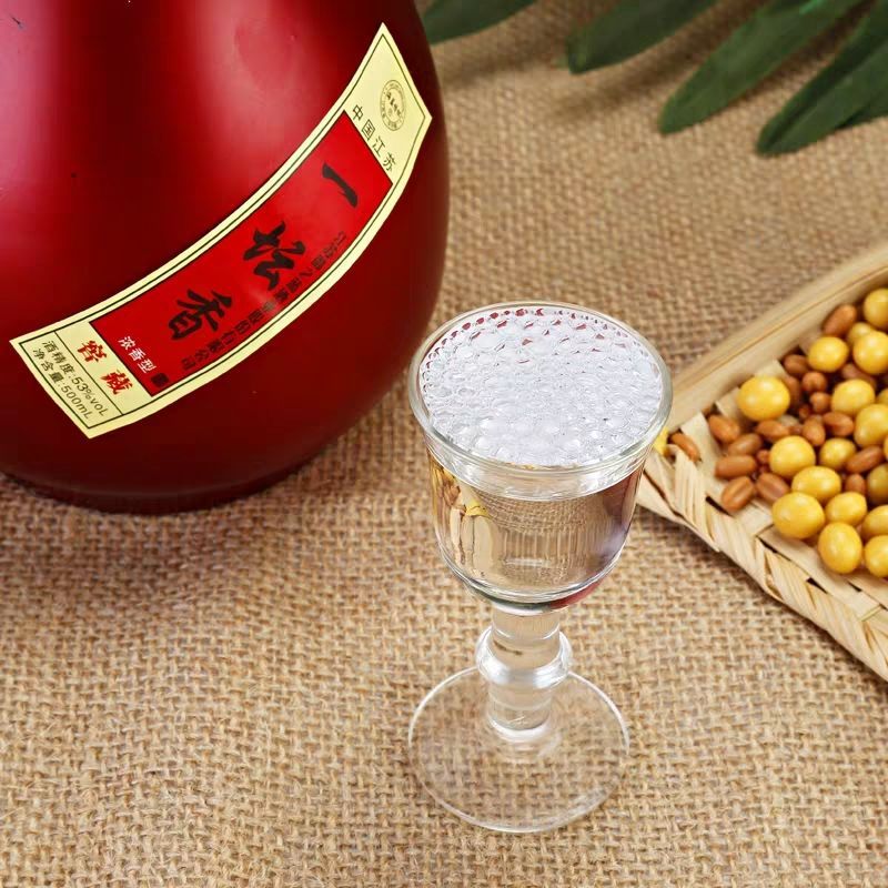 [酒厂自营]江苏洋河镇白酒 精致坛装 一坛香 红坛 53度 500ml 粮食酒 婚庆喜宴酒水 整箱6坛 特价