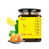 褔東海(FU DONG HAI) 陈皮柠檬膏260g/瓶 冰糖熬制纯手工女人养颜茶养生茶润喉茶 膳食营养补充
