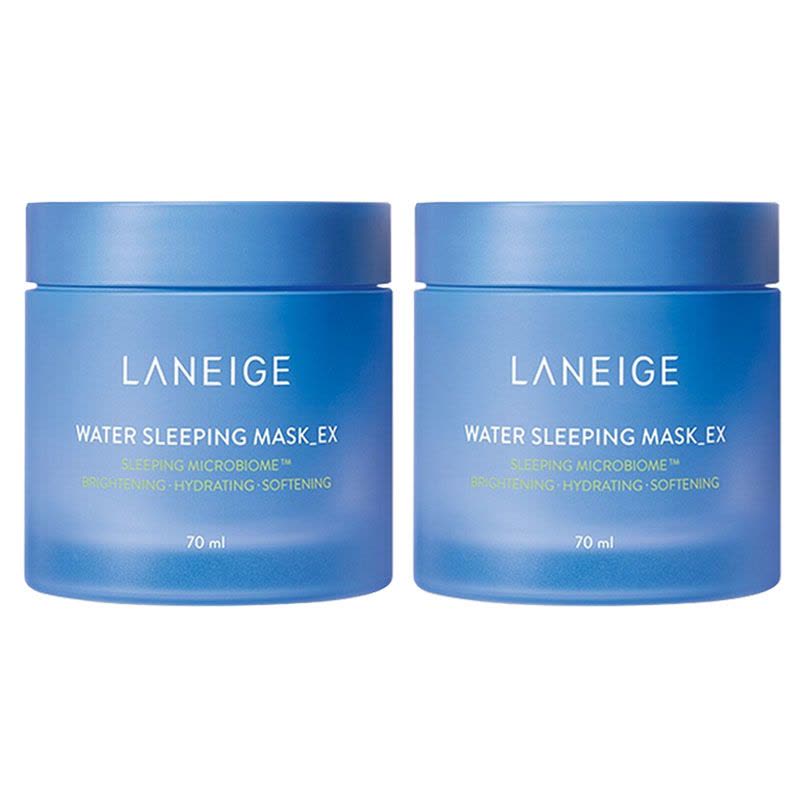 [两瓶]韩国兰芝LANEIGE夜间睡眠补水免洗面膜70ml 补水肌肤图片