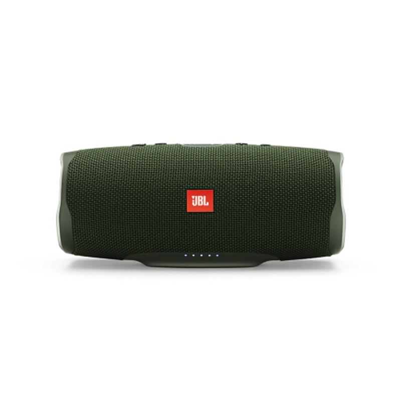 JBL Charge4 音乐冲击波4 蓝牙小音箱 便携迷你音响 低音炮 防水设计 支持多台串联 森林绿