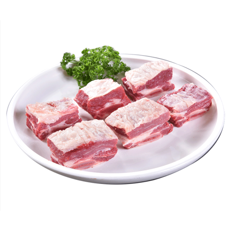 1920 精选农户散养六盘山牛肉宁夏黄牛肉 牛排骨切块2斤