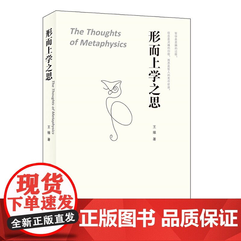 形而上学之思 [The Thoughts of Metaphysics]王维/著 生活.读书.新知三联书店9787108高清大图