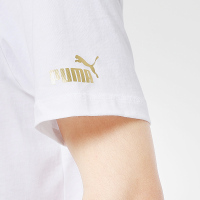 彪马(PUMA) 短袖男女装夏季款情侣装舒适休闲宽松潮流透气圆领纯棉运动t恤衫 533191-02