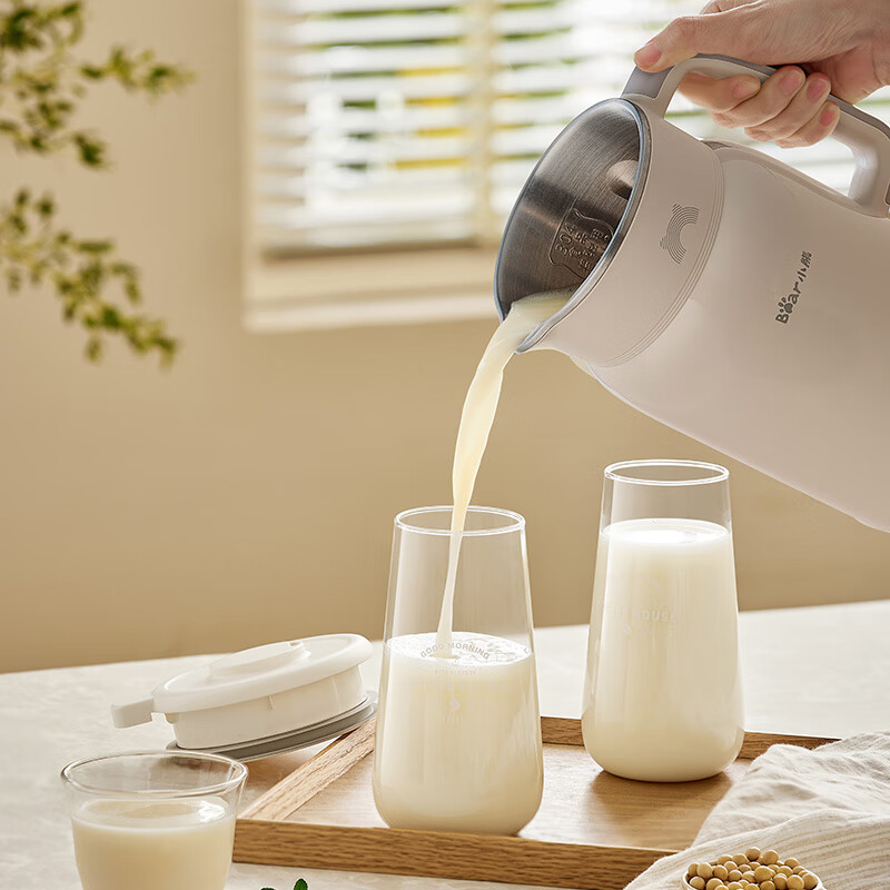 小熊(bear) 0.6L豆浆机 DJJ-H05E3 白色12叶刀高清大图