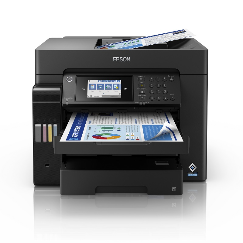 爱普生(EPSON)L15188 A3+彩色数码复合机含智慧文印管家EPA软件支持刷卡漫游打印权限管理L15168升级款
