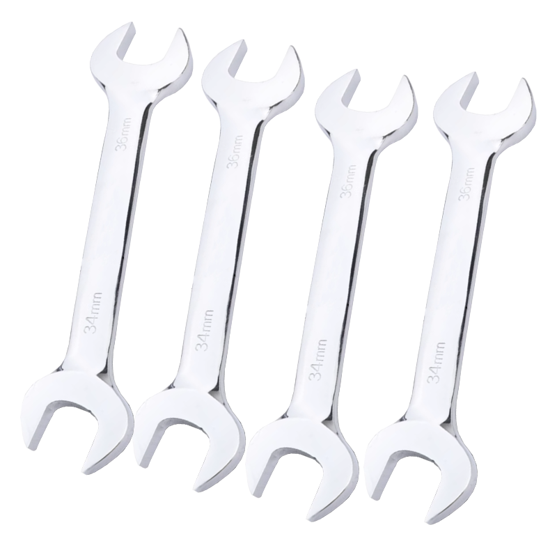 立伟铁牛镜面双开扳手34×36mm/把高清大图