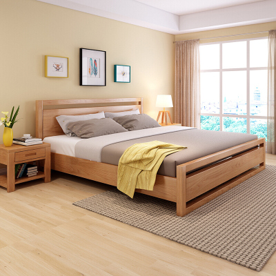华纳斯北欧实木床