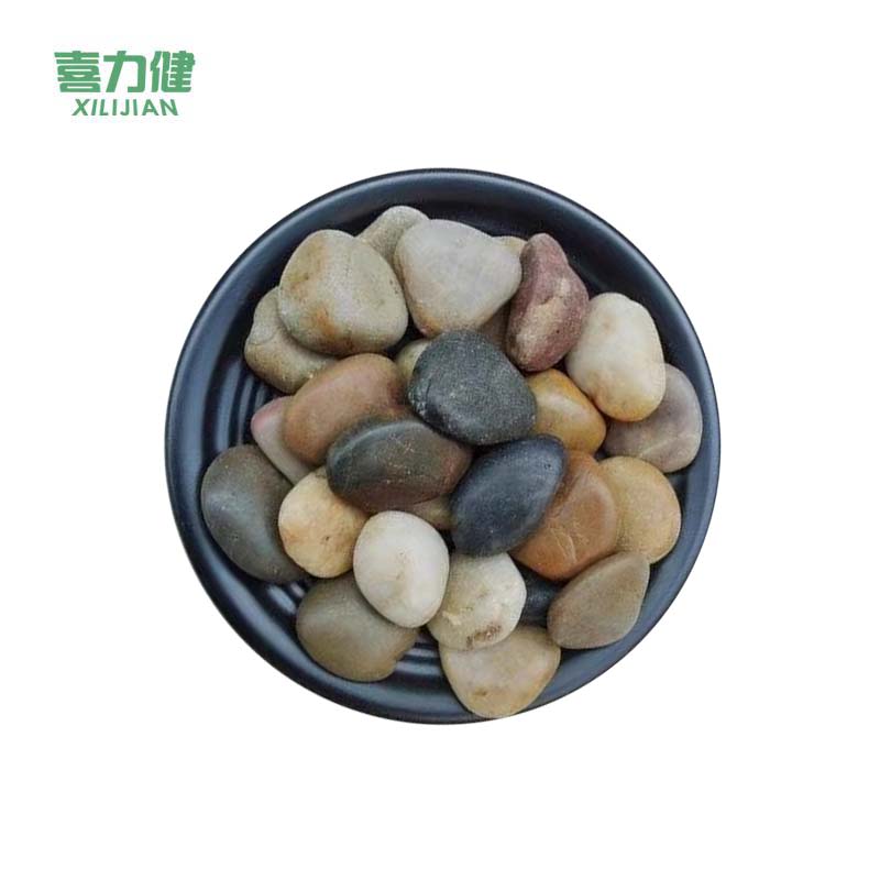 喜力健 天然鹅卵石 普抛五彩1-2CM 袋高清大图