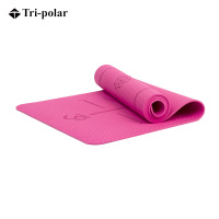 三极户外(Tripolar) TP1508 瑜伽垫健身房TPE体位线瑜伽垫运动垫防滑健身垫