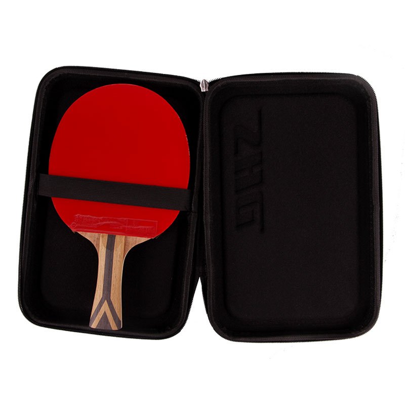 红双喜dhs乒乓球成品拍7星h7002横拍7006直拍7层芳碳狂飙反胶单支竞技