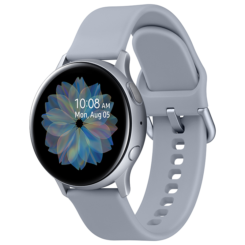 三星(SAMSUNG) Galaxy Watch Active2 云雾银 智能手表 蓝牙通话+50米防水+移动支付 铝制44mm