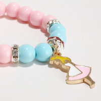 女生日记 手工DIY串珠手链饰品 创意早教趣味女孩玩具 叶罗丽正版授权 颜色随机发货 HK218007