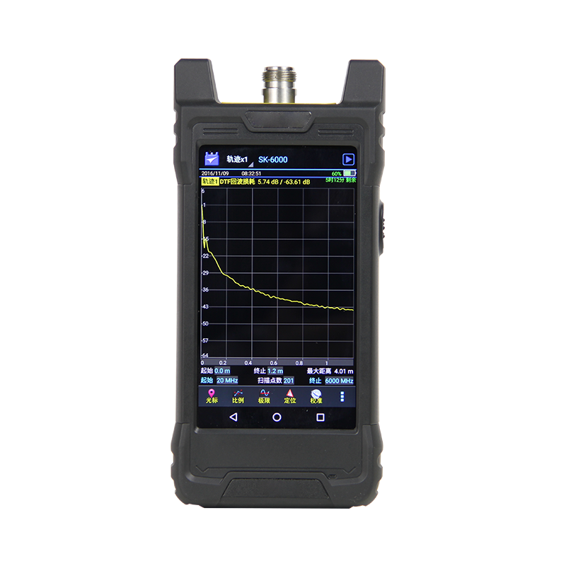 创远T9510手持式矢量网络分析仪(1MHZ-6GHZ)
