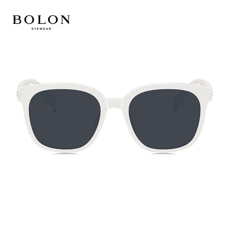 BOLON暴龙眼镜王鹤棣明星同款太阳镜时尚板材墨镜BL3121 C97-蓝灰偏光