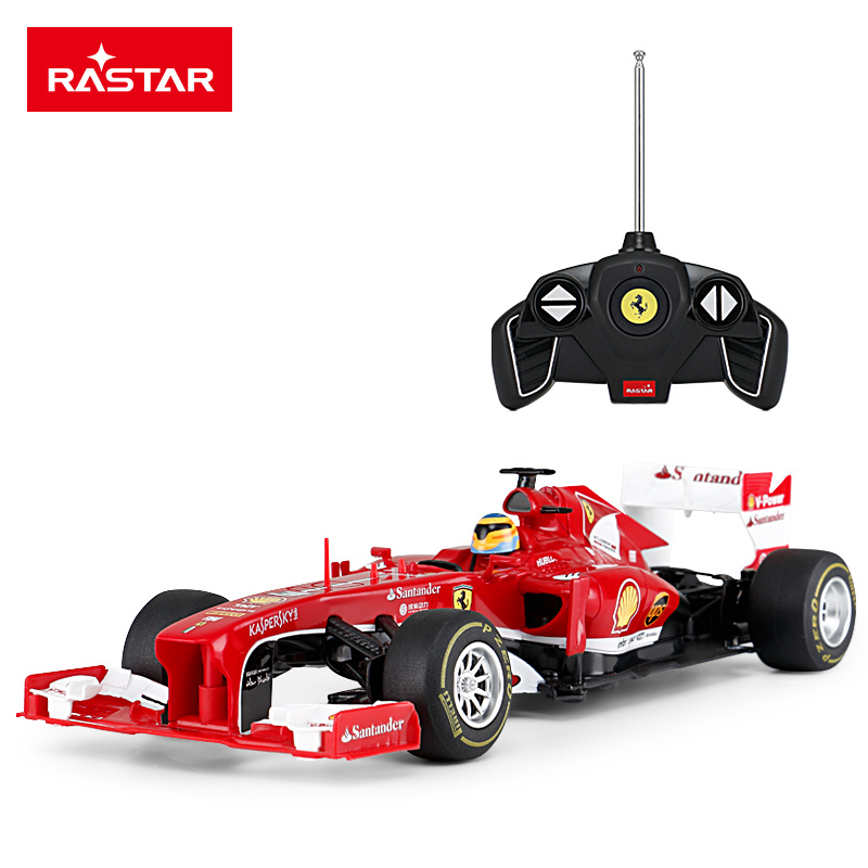 星辉(Rastar) 1:18法拉利FerrariF1遥控车男孩赛车儿童玩具汽车53800红色