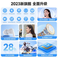 EDIFIER/漫步者X2PLUS真无线蓝牙耳机半入耳式通话降噪游戏运动男女生新款 白色