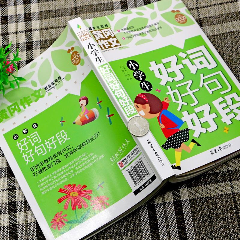 好词好句好段大全 [正版]好词好句好段大全 小学生作文书大全三至六年级 二四五年级同步作文精选素材摘抄积累辅导书 小学生