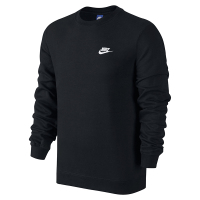 Nike耐克 卫衣 2019秋季 新款 男装 运动 休闲 针织 圆领 套头衫 804343-010