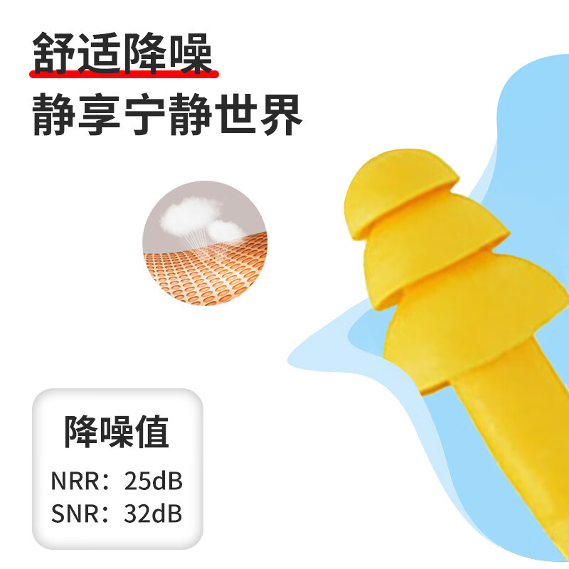 3M圣诞树型带线耳塞340-4004(SNR32dB)10副/包 单位:1包