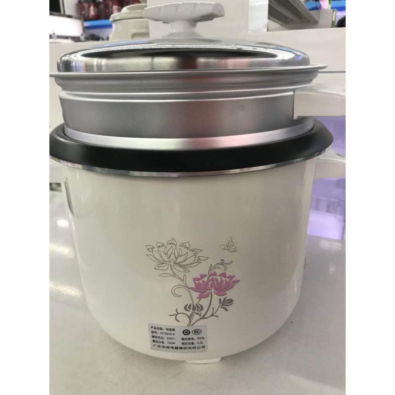 美事多多华强1000W印花电饭锅 （连体）6L图片