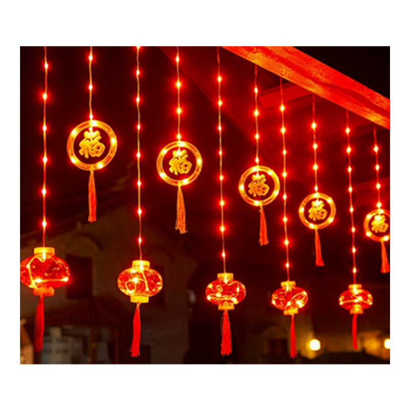 锦瑞星新年装饰挂件彩灯灯串横向3m/个高清大图