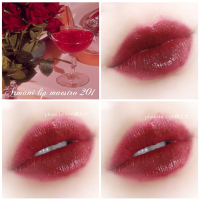 阿玛尼（Armani）口红 红管唇釉丝绒哑光液态唇彩显色唇膏201#姨妈色6.5ml 阿玛尼红管牛血色