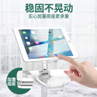 邻家-新款折叠手机桌面支架-黑色 一秒折叠 实心加重底座 多角度调节 稳固不晃动(1)