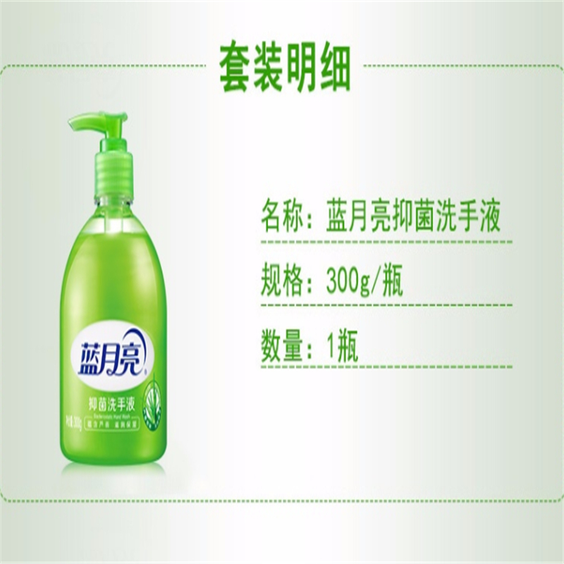蓝月亮 芦荟抑菌 洗手液 300g/瓶