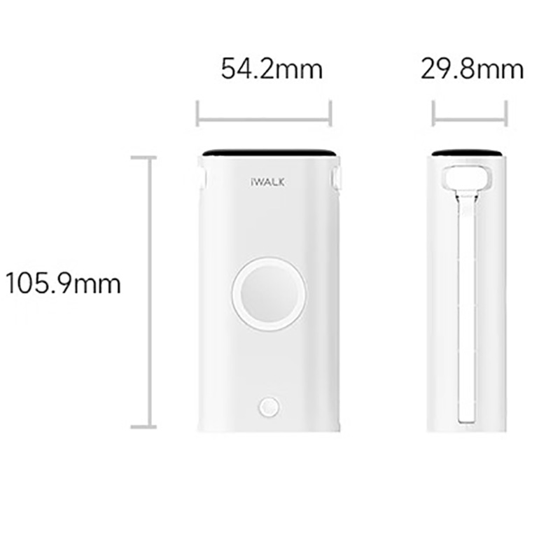 爱沃可(iWALK) 移动电源 LinkPod Watch2 LPW001白色