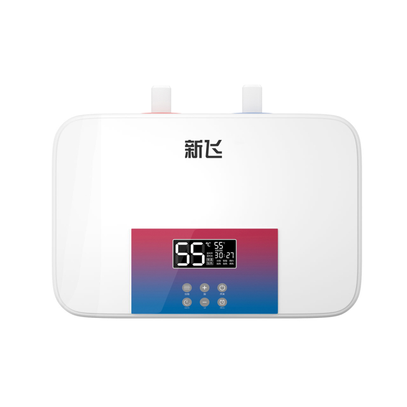 新飞小厨宝家用储水式1500W速热12升上出水厨房暖水宝卫生间速热热水器数显厨房宝