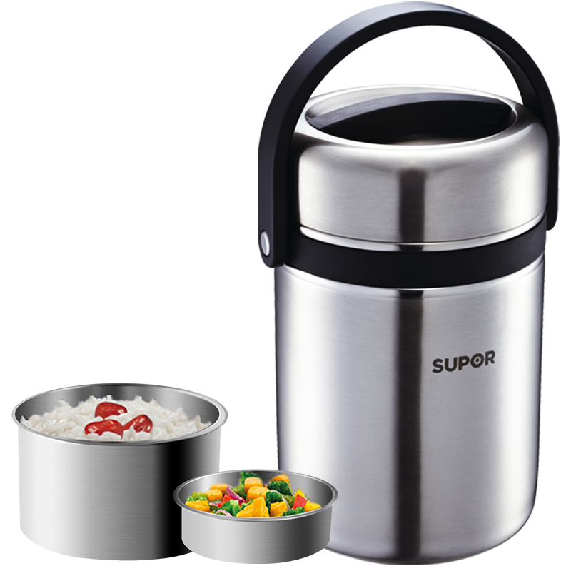 苏泊尔kf15a1保温密封提锅颜色随机15l1个视频