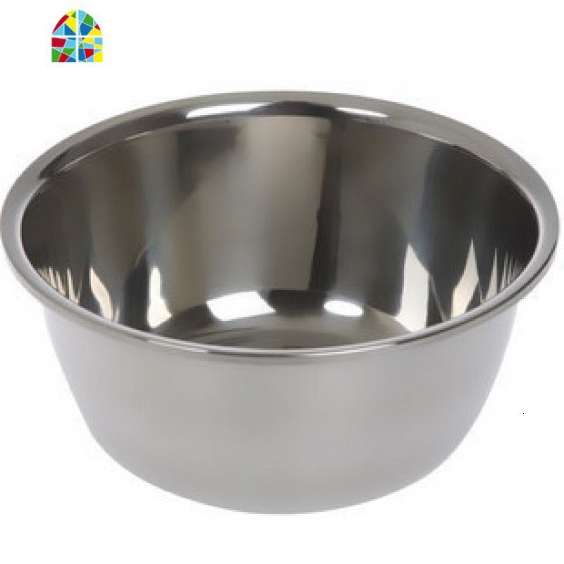 加厚304不锈钢圆形漏盆沥水盆家用洗米洗菜盆厨房淘米篮大水果盆 FENGHOU 28盆+28小孔漏盆套装洗菜篮洗菜篮图片