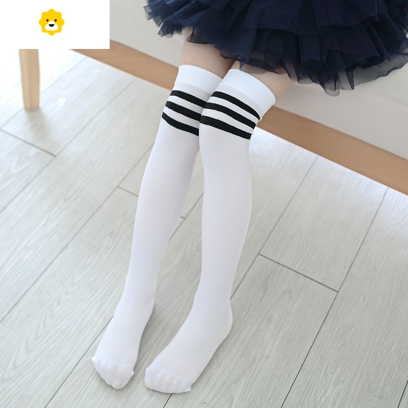 喻娄儿童丝袜女童中长筒袜过膝盖春秋夏季薄款宝宝舞蹈高筒打底袜子潮