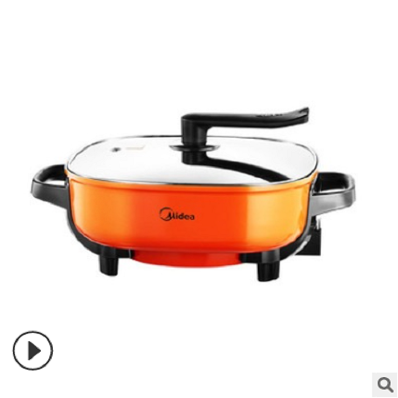 美的（Midea）电火锅MC-LHN30A家用多功能6L电煮锅电热锅电炒锅