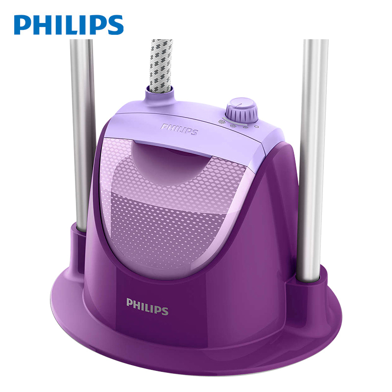 飞利浦(Philips)挂烫机GC508家用1500W大功率双杆1.2L大容量水箱手持式立式挂烫机蒸汽电熨斗