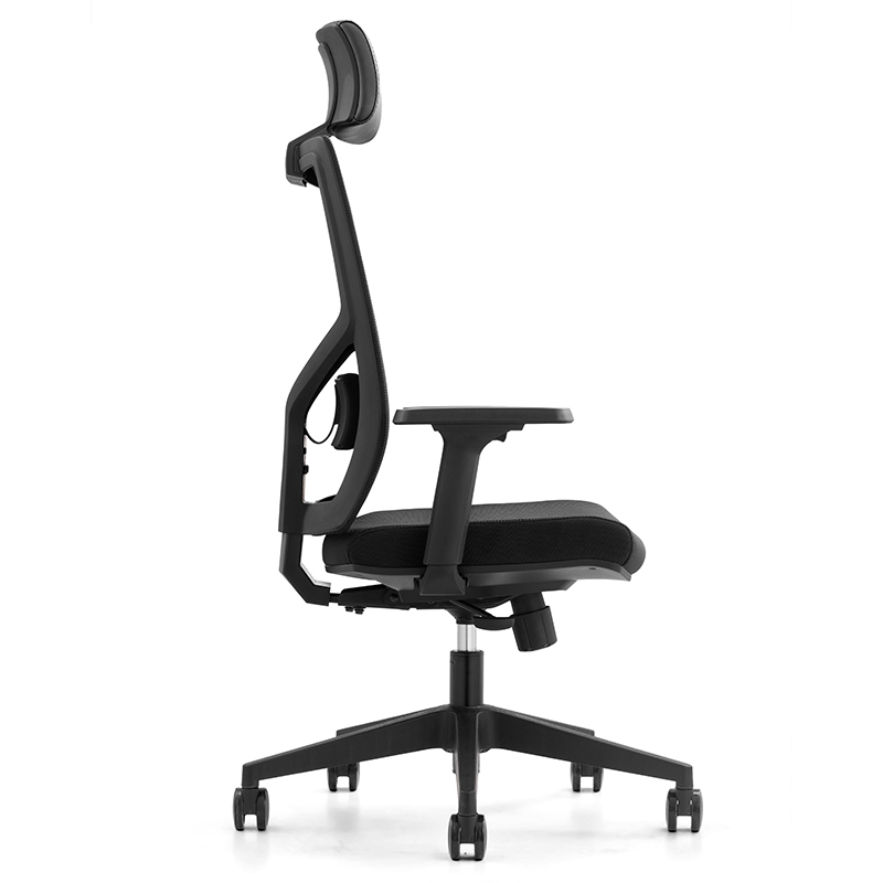 臻远 ZY-7446办公椅高背网椅学习椅书房座椅职员椅转椅高清大图