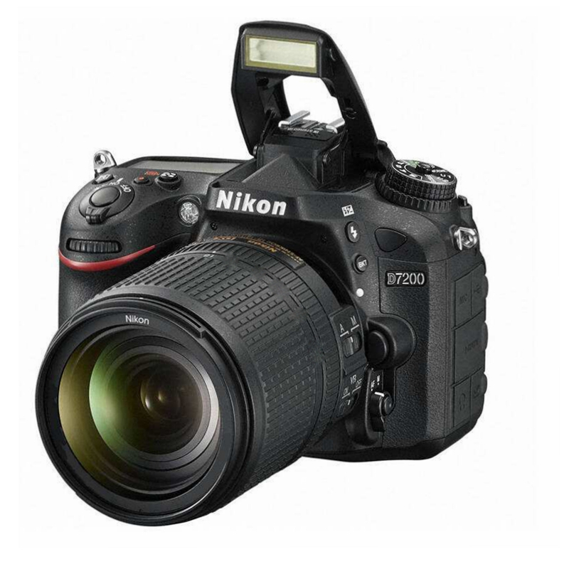 [店保五年]尼康(Nikon) D7200(18-105mm)套机 尼克尔 18-105 VR防抖单镜头套装中高级半画幅数码单反相机 约2416万[全新港版]
